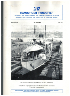 Nr. 237 Heft 6-2010 40. Jahrgang; Hamburger Rundbrief (1 St.)